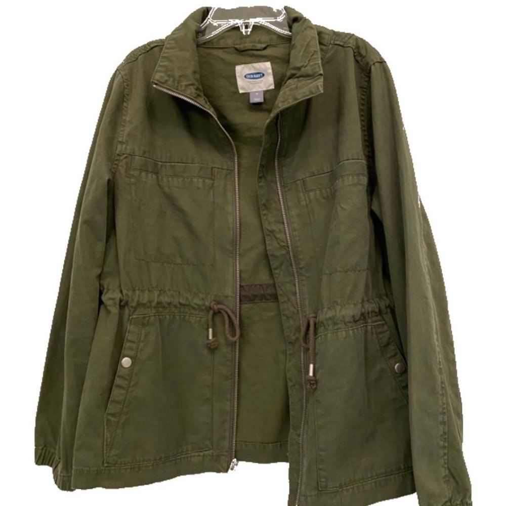Old Navy Green Jacket Women